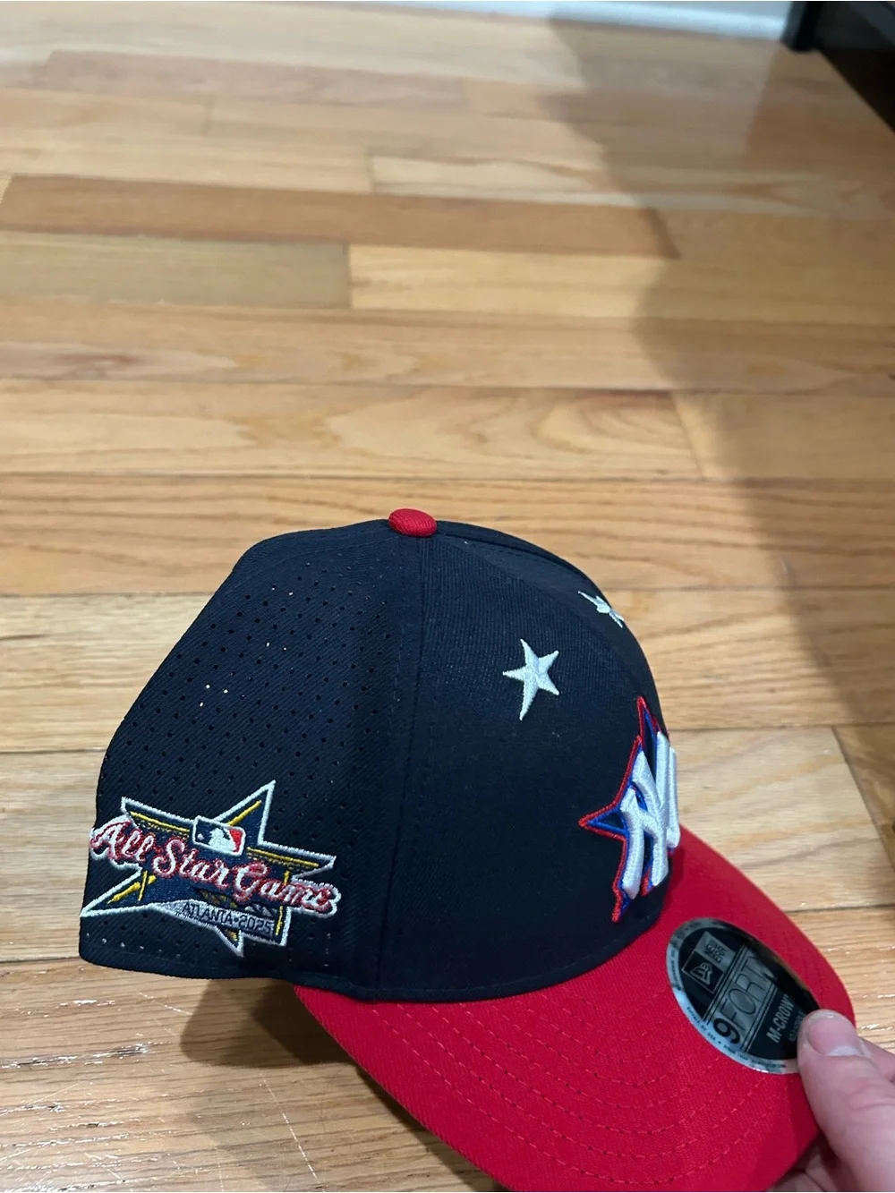 New Era Navy, Red & White Star NY 9FORTY Cap MLB Allstar Game 2025 in Atlanta